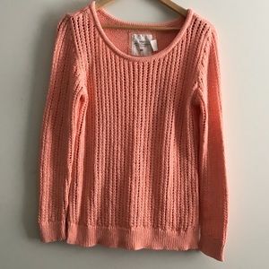 SOLD H&M Coral Sweater